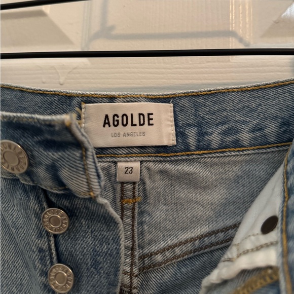 Agolde Parker Long Jean Short - Picture 10 of 15